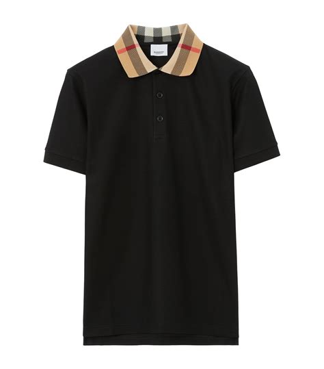 burberry brit check collar polo shirt|authentic Burberry polo shirt.